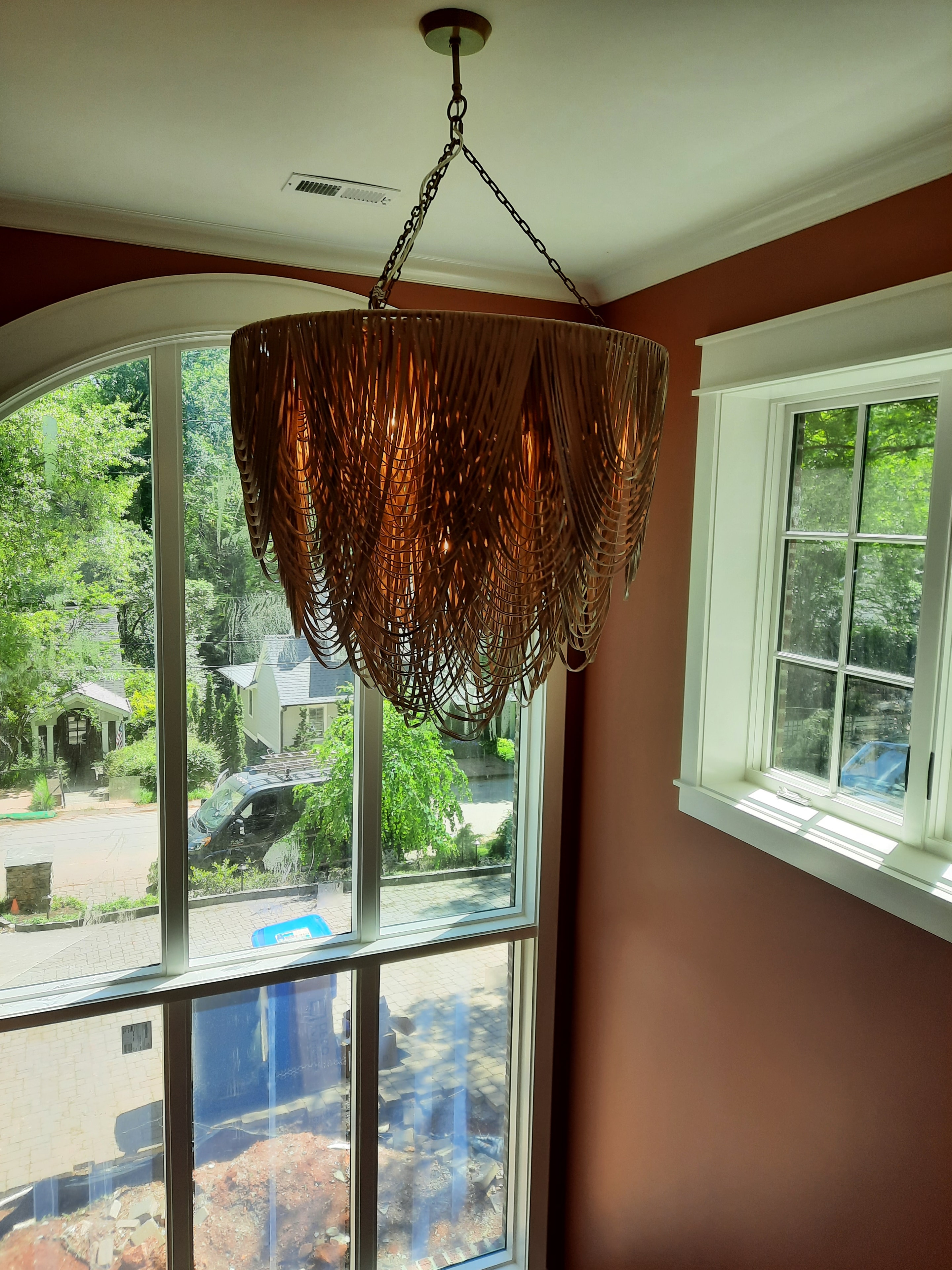 Pendant lighting installation by Calhoun Residential Electric